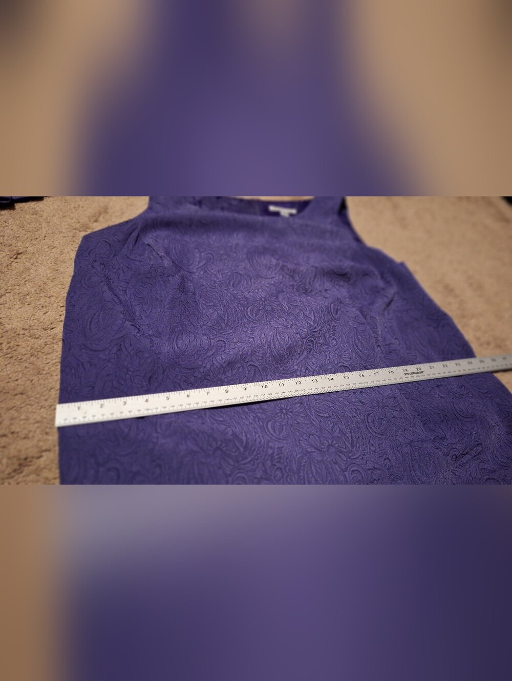 Danny & Nicole Purple Midi Dress with Matching Jacket Set - Picture 6 of 15